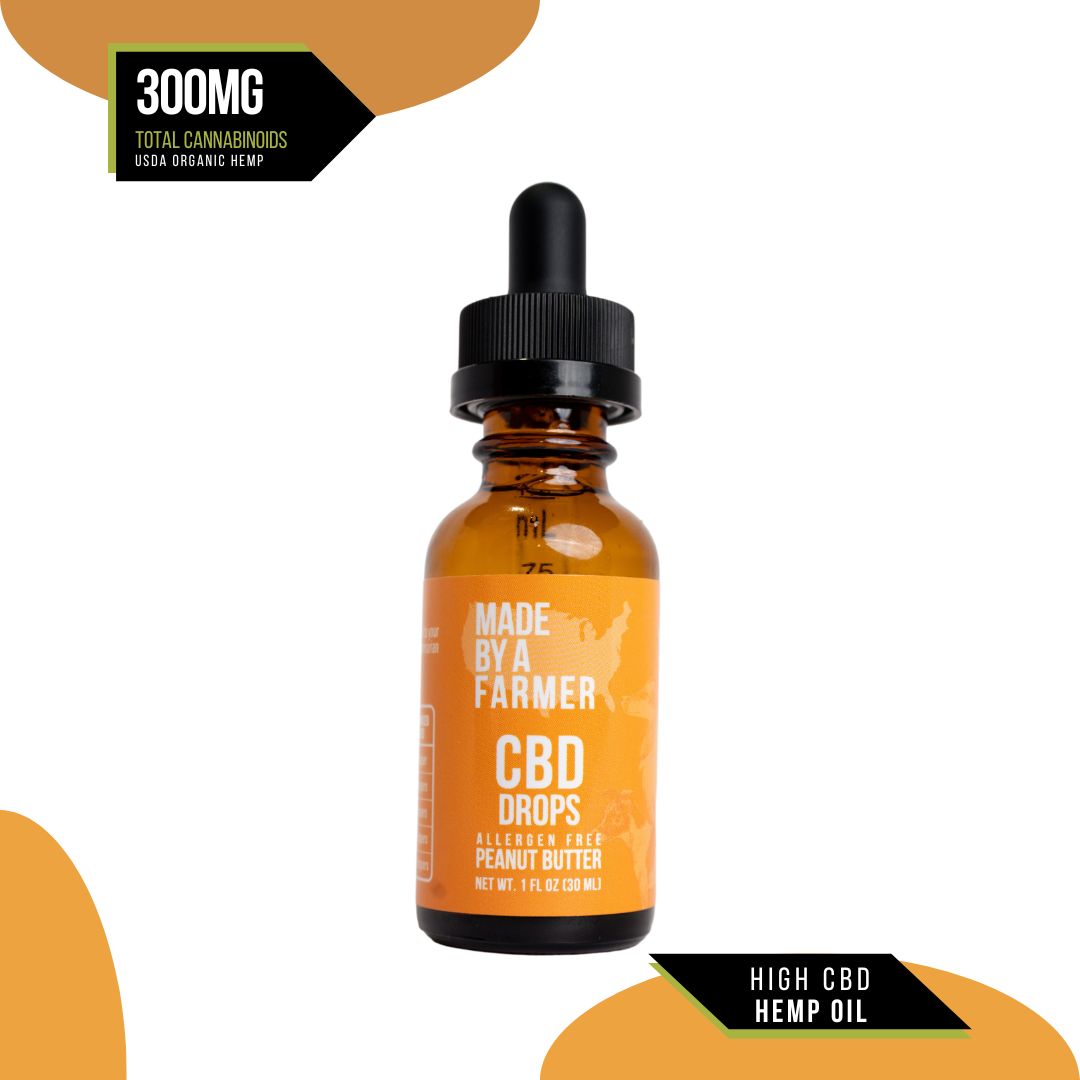 Peanut Butter CBD Pet Tinc bottle