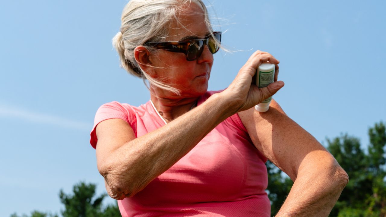 up close hemp bud in field
