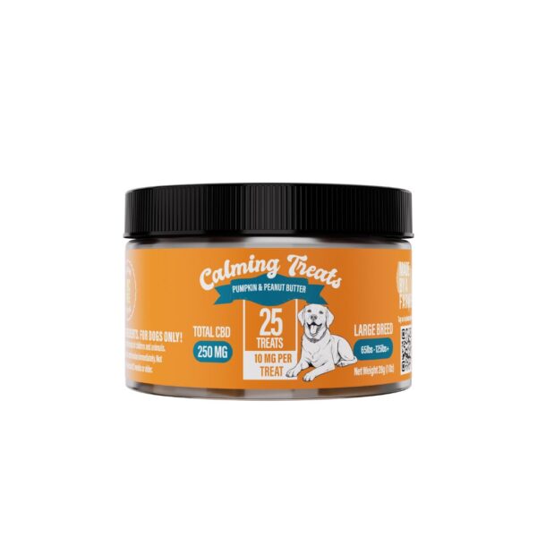 Calming Treats Large Breed CBD Dog Treats 25
