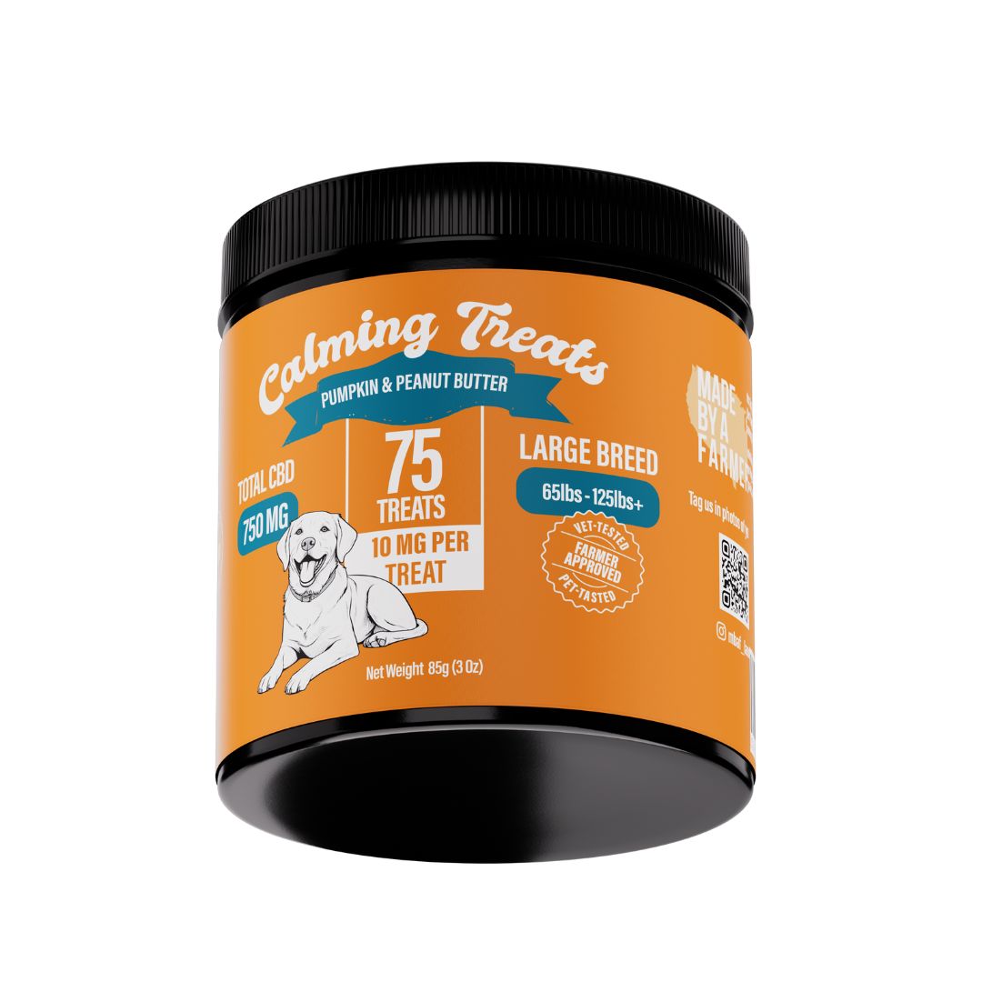 Calming Treats - 75pc Large Breed CBD Dog Treats - Image 2