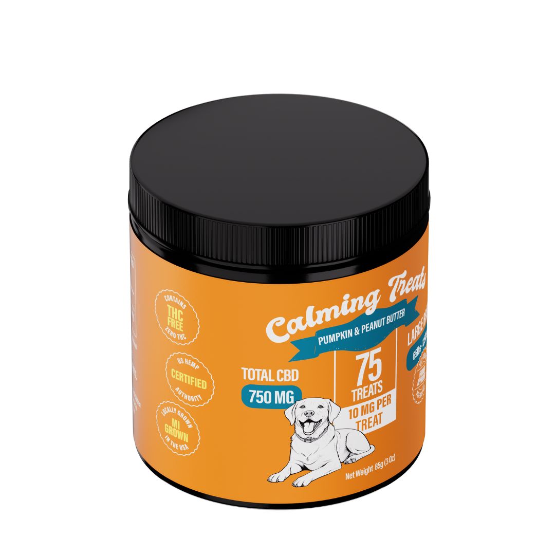 Calming Treats - 75pc Large Breed CBD Dog Treats - Image 3