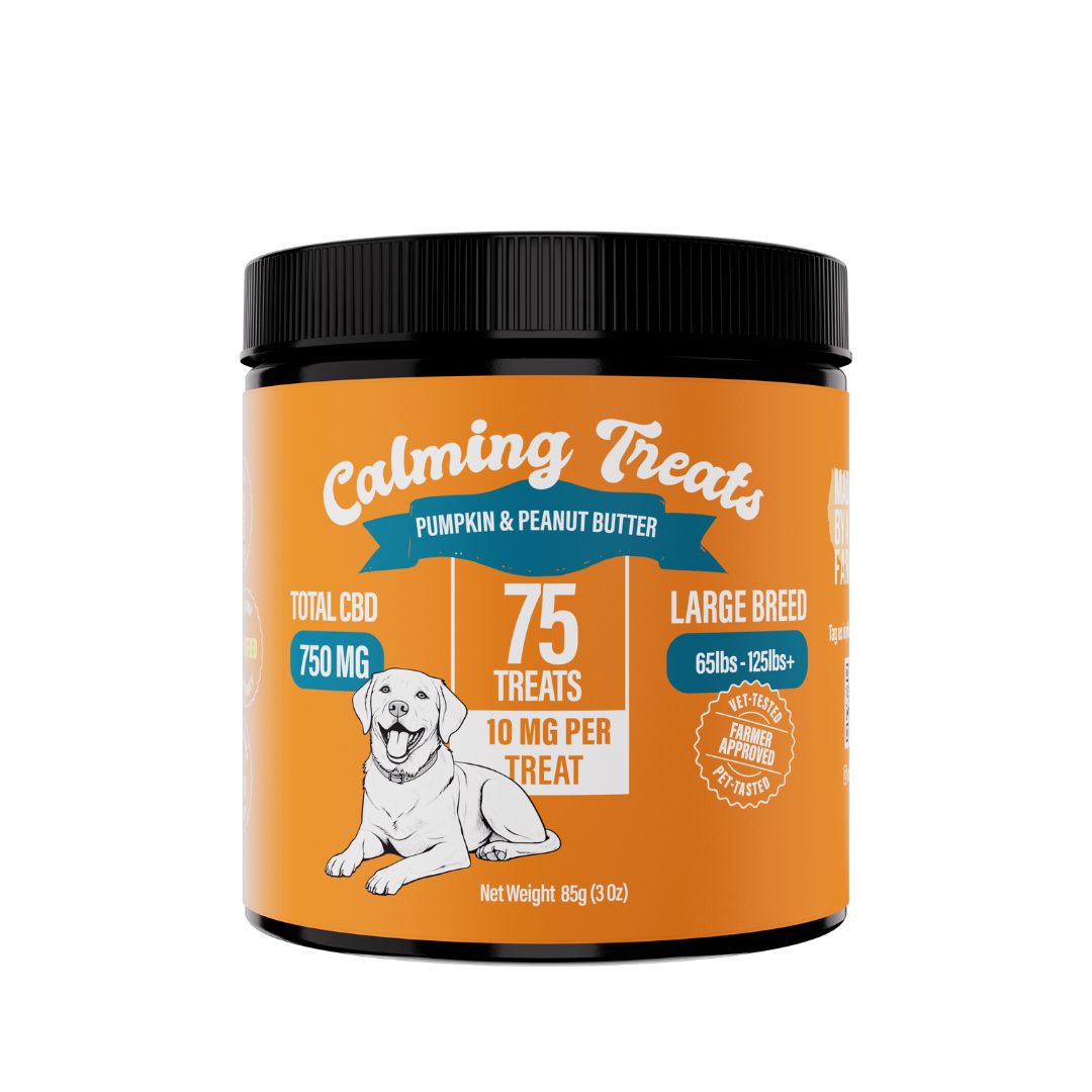 Calming Treats Large Breed CBD Dog Treats 75