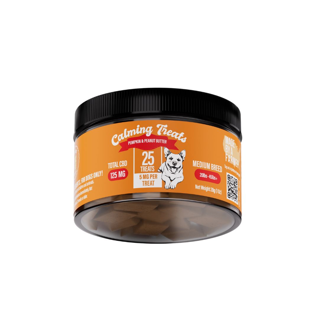 Calming Treats - 25pc Medium Breed CBD Dog Treats - Image 3