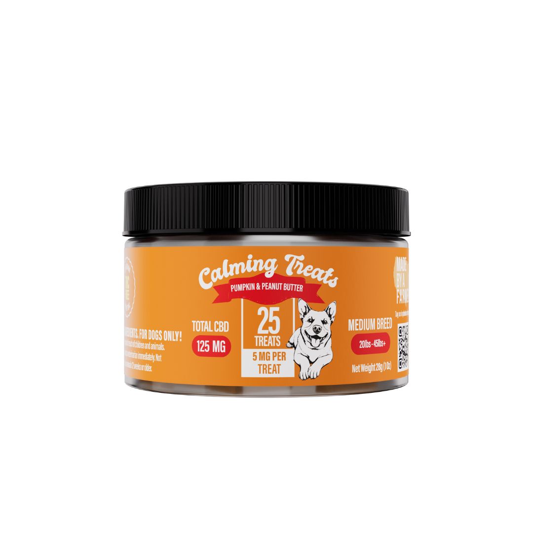 Calming Treats Medium Breed CBD Dog Treats 25