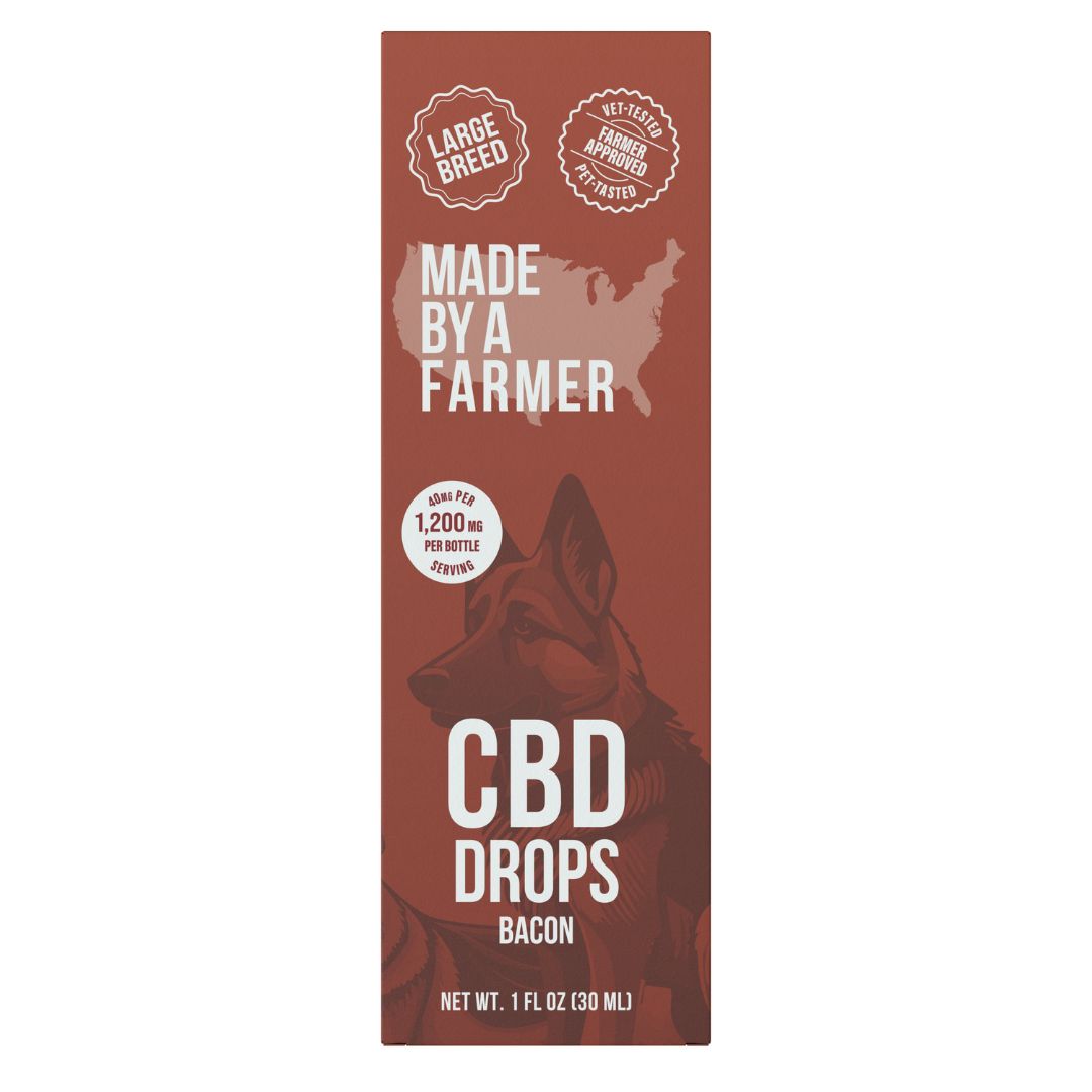Large Breed CBD Drops Bacon Tincture - Image 2